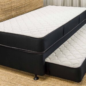 trundle set partially open with top mattress